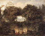 Jean Honore Fragonard Le petit parc oil